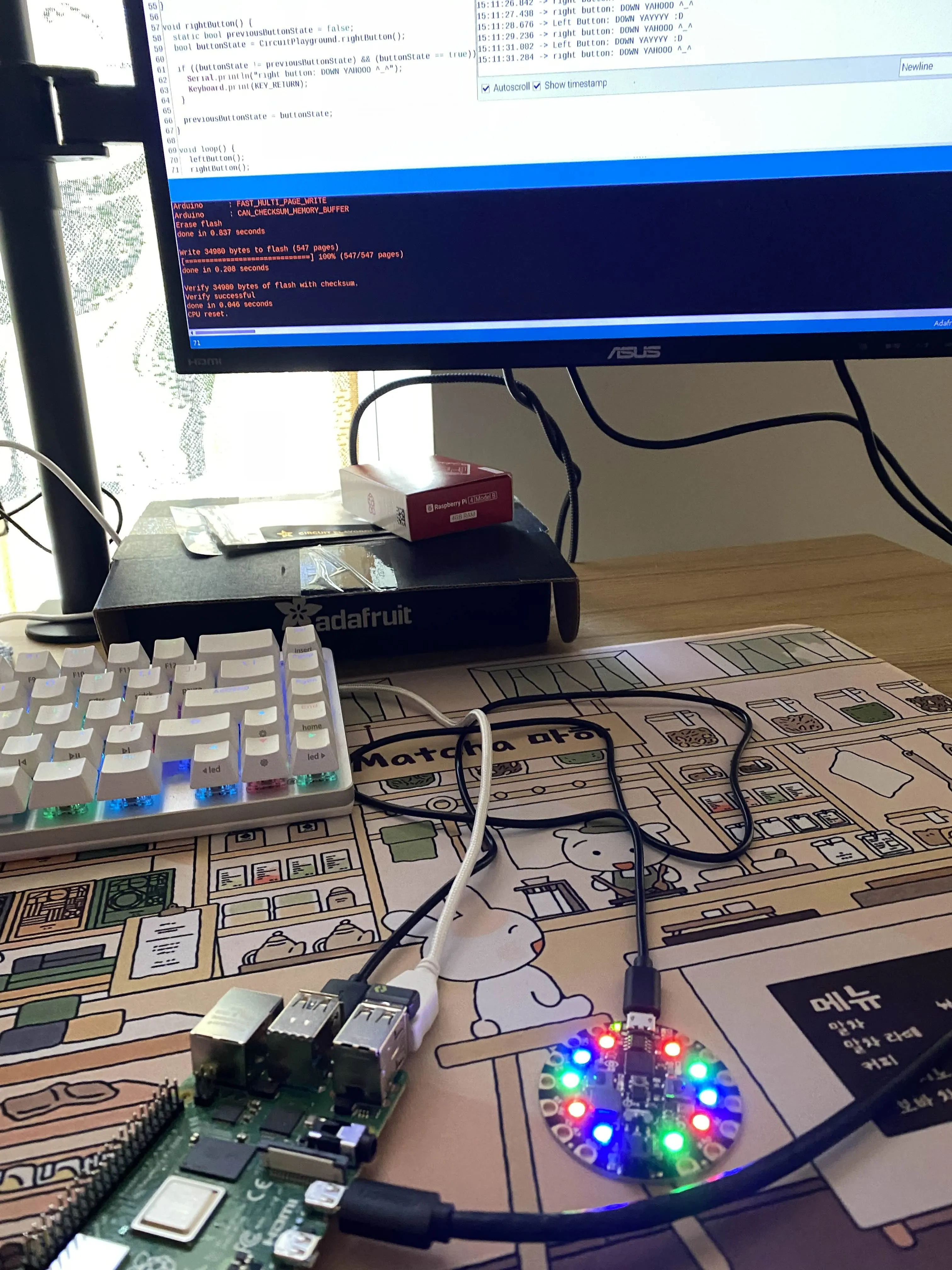 Debugging code for Raspberry Pi